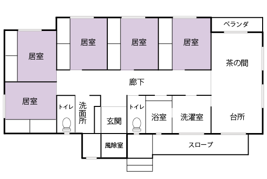 施設全体図（1階）
