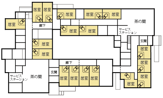 施設全体図（1階）